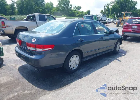 2003 Honda Accord Lx z USA, uszkodzony, nr VIN 3HGCM56363G712708